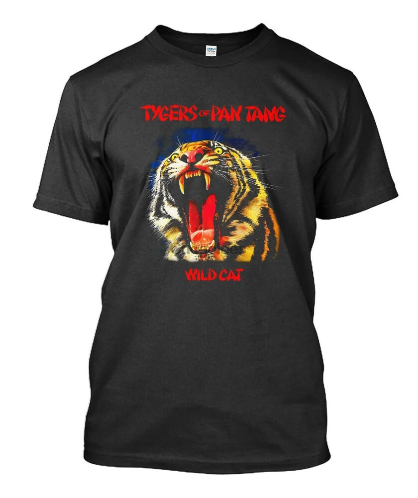 BGS New 2022 Tygers of Pan Tang Wild Cat Heavy Metal Band T-Shirt Size S to 2XL |