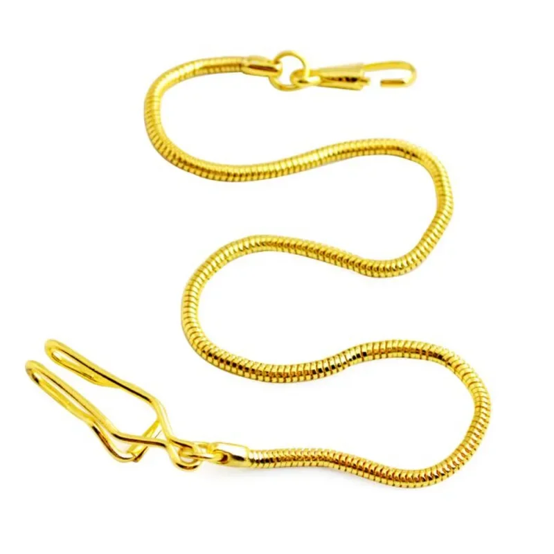 Pocket Watch Chain Stainless Steel Mechanical pocket watch chain 39cm Fob Chain for men or women Jewelry Accessories