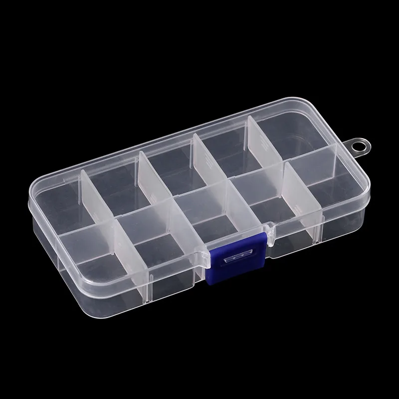 10/15/24 Slots Adjustable Plastic Fishing Lure Hook Tackle Box Storage Case  Portable Tackle Multifunctional Fishing Box - AliExpress