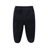 Infant Newborn Baby Boy Girls Pants 100% Cotton Pantihose Foot Binding Solid Color Trousers 0-12 Months 6