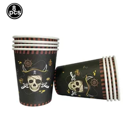 Pirate Treasure - Themed Disposable Party Tableware Set (Clear)