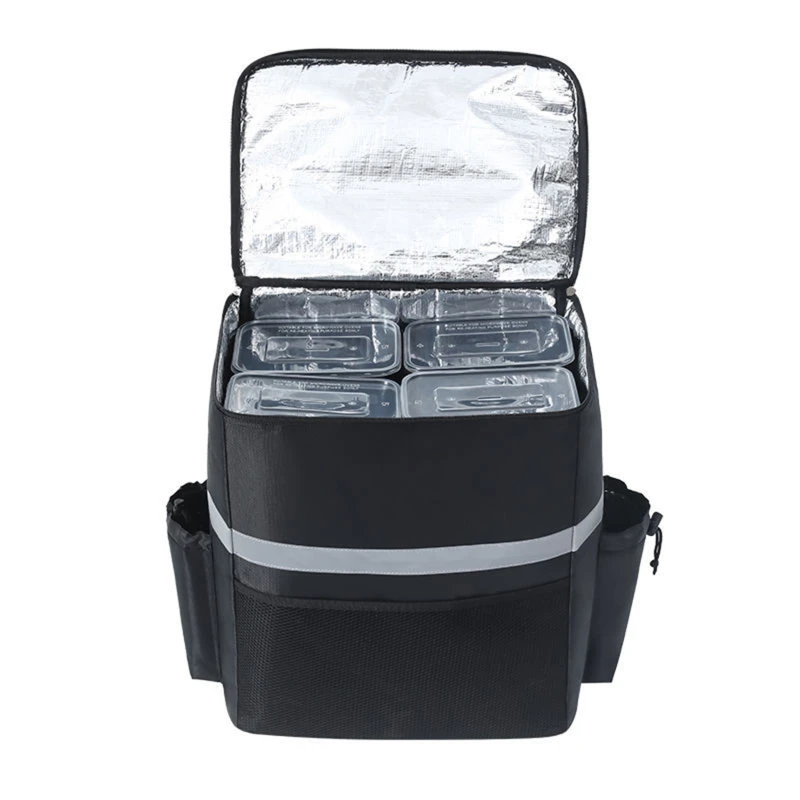 15/18/35L Extra Large Thermal Food Bag Cooler Bag Refrigerator Box Fresh Keeping Food Delivery Backpack Insulated Cool Bag