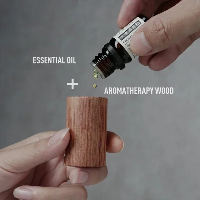 Wooden Essential Oil Aromatherapy Diffuser Wooden Diffuser Eco-Friendly Fragrance Diffused Wood Refreshing Sleep Aid For Home 1