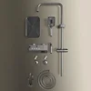 2024 NEW Upgrade Bathroom Shower Set with LED Display Piano Keys Bath Shower Rain Shower Complete Bathroom Accessories Brass 1