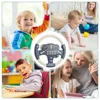 Infant Simulation Shining Steering Wheel Toys Education Lights Sound Copilots Stroller Steering Wheel Children's Vocal Toys Game 3