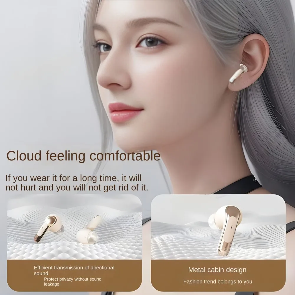 New Wireless Bluetooth Headset Call Earbuds Built-In Microphone Music Headset Excellent Quality Game For Android/IOS