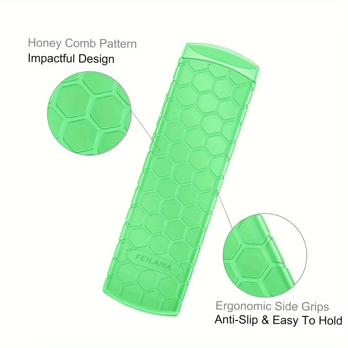Luminous Silicone Universal Remote Control Cover Set with Hanging Rope