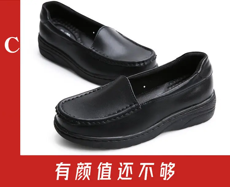 Damen-Kochschuhe, echte rutschfeste Schuhe, Küche, Hotel, Arbeitsschuhe, wasserdichte und verschleißfeste Schuhe – Detail 9