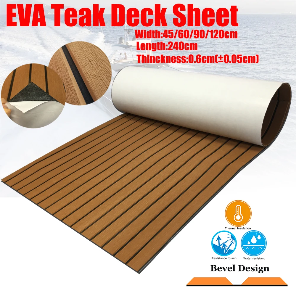 

Напольное покрытие для лодки, настил из пеноматериала EVA, настил из искусственного тика, морской коврик, охлаждающий коврик, коврик для сидения, нескользящий самоклеящийся настил