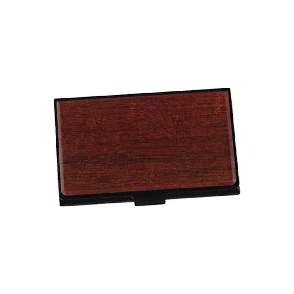 디스플레이 스탠더 스테인레스 스틸 사무용품 명함 홀더 카드 컨테이너 ID 신용 카드 홀더 카드 보관 케이스