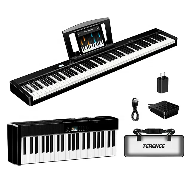 TERENCE V30 Folding Piano 88鍵盤 Amazon.com: TERENCE V30 Digital Piano 88 Key Weighted