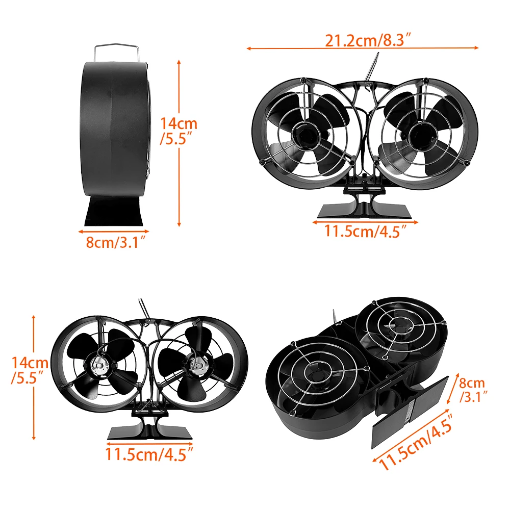 Рисунок 5 - Двойная головка вентилятор для