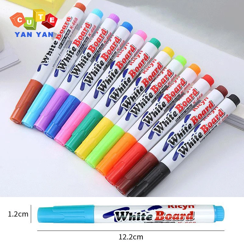 Magical Water Painting Pen Colorful Mark Pen Markers Floating Ink Doodle Water Pens Children Montessori Early Education Toys