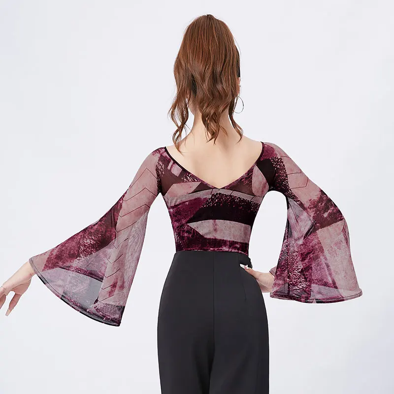 New Dance Clothes Jumpsuit Dance Woman Latin Teacher Clothes