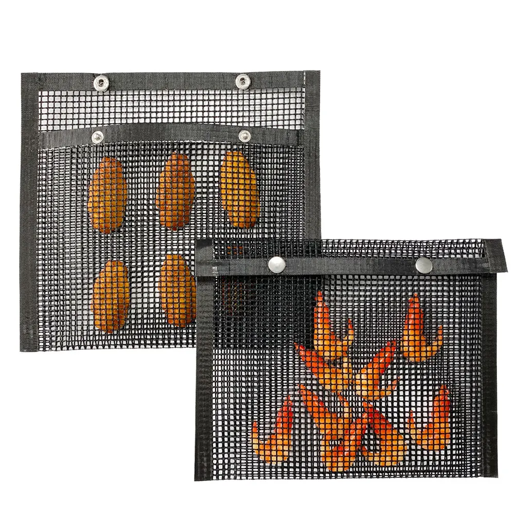 Grillbeutel, müheloses Reinigen, spülmaschinenfest. Camping Cookout – Detail 5