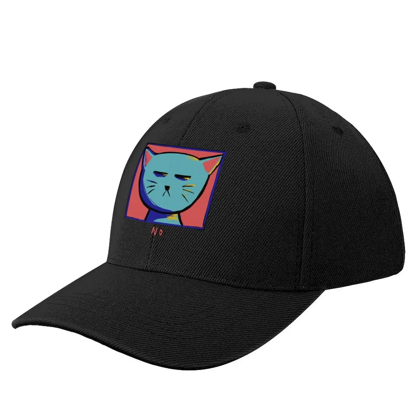 

moody cat Baseball Cap cute Sun Cap Golf Hat For Men Women's
