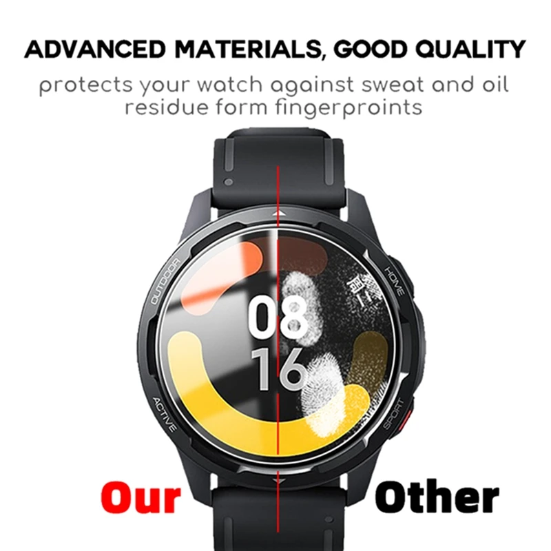 Tempered Glass For Xiaomi Watch S1 Active Smart Watch Screen Protector Anti-scratch Protective film ​for Mi Watch S1/Color 2