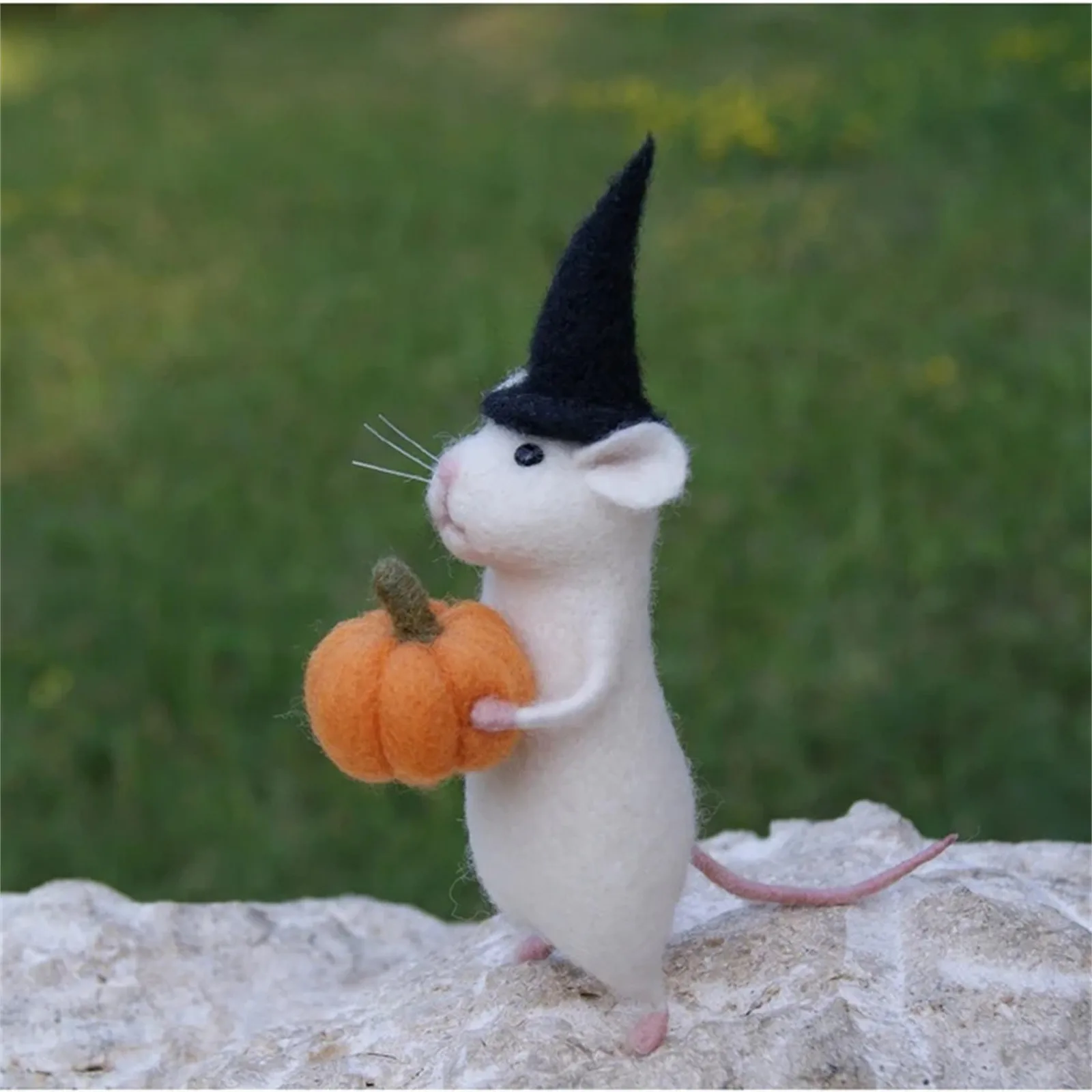

Felt Mouse Decoration Cute Halloween Felt Mouse Home Decor For Home Apartment Dormitory Hotel Offices For Women Men Teens Diy