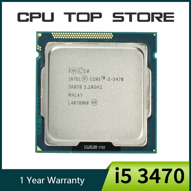 Intel Core I5 3470 Lga 1155 Processor 3 ghz 5gt S 6mb L3 Socket 1155 Quad Core Cpu Cpus Aliexpress