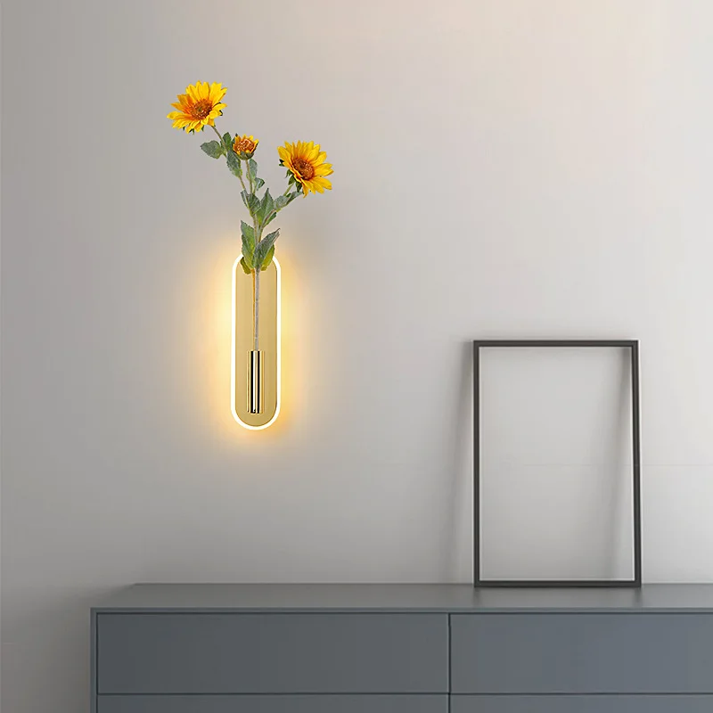 

Wall lamp bedside simple living room bedroom background wall lamp modern creative personality corridor balcony decorative wall