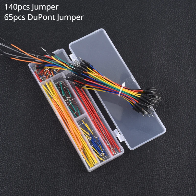 Comprehensive Solderless Breadboard Jumper Wire Kit for PCB Prototyping and DIY Electronics