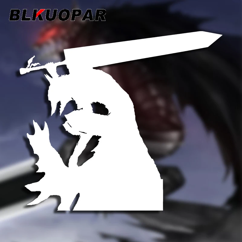 

BLKUOPAR день затмения череп доспехи кишки наклейки на автомобиль аниме наклейка силуэт солнцезащитный высеченный ноутбук доска для серфинга украшение автомобиля