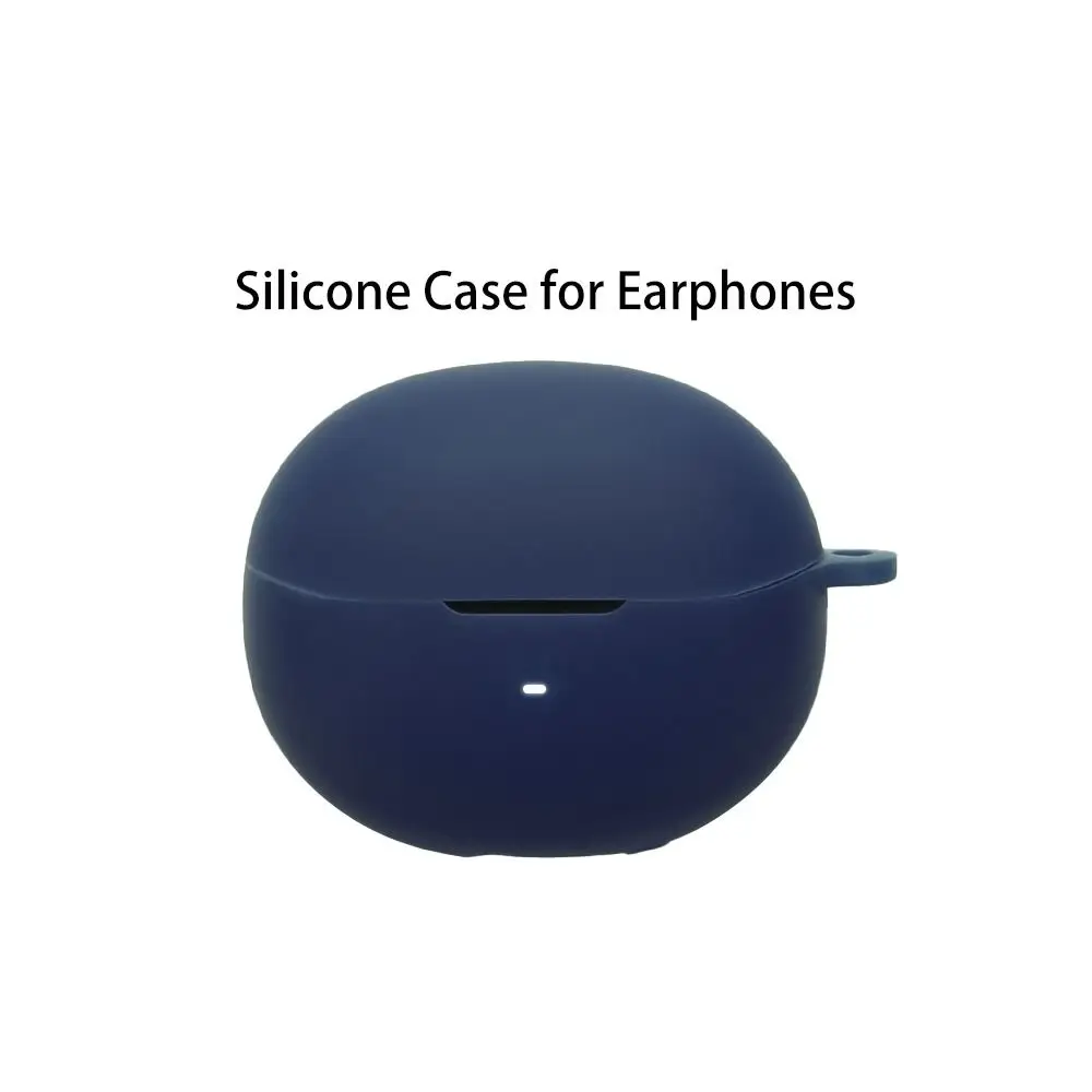 Anti-fall Earphone Case Silicone Dustproof Earbuds Cover Shockproof Anti Scratch Headphone Protective Case for QCY MeloBuds N70