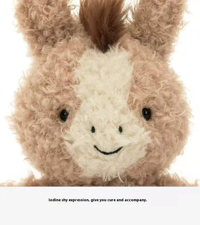 Jellycat Pony Fun Curly – Poney Bouclé Brun 25