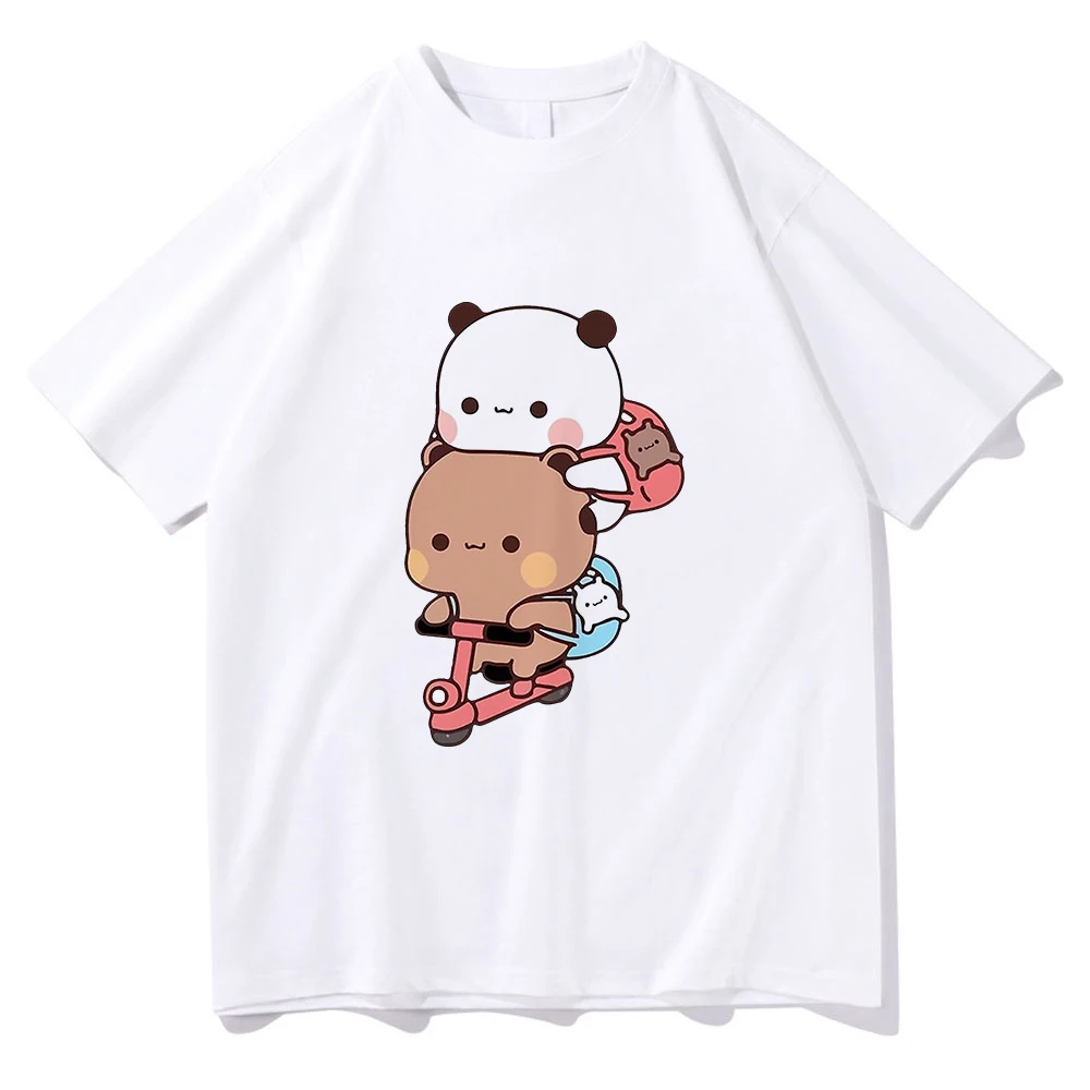 

Bubu And Dudu T Shirt Men Harajuku Aesthetic Graphic Funny Kawaii Tshirt Unisex Anime Cartoon Casual Sand Cotton Tee Shirt