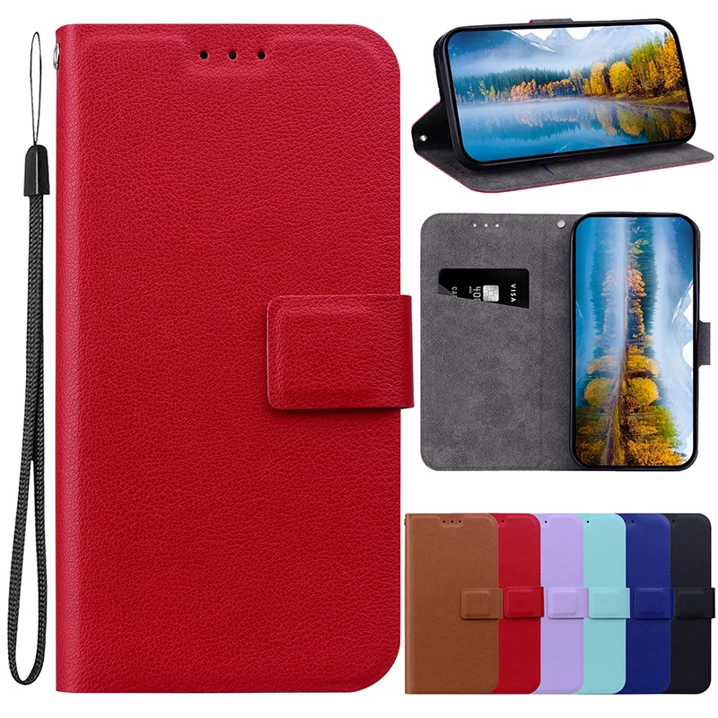 Leather Flip Phone Case For Samsung Galaxy A73 A72 A71 A51 4G 5G A20 A31 A20e a40 A50 A30S A50S a41 A70S Wallet Card Slots Cover