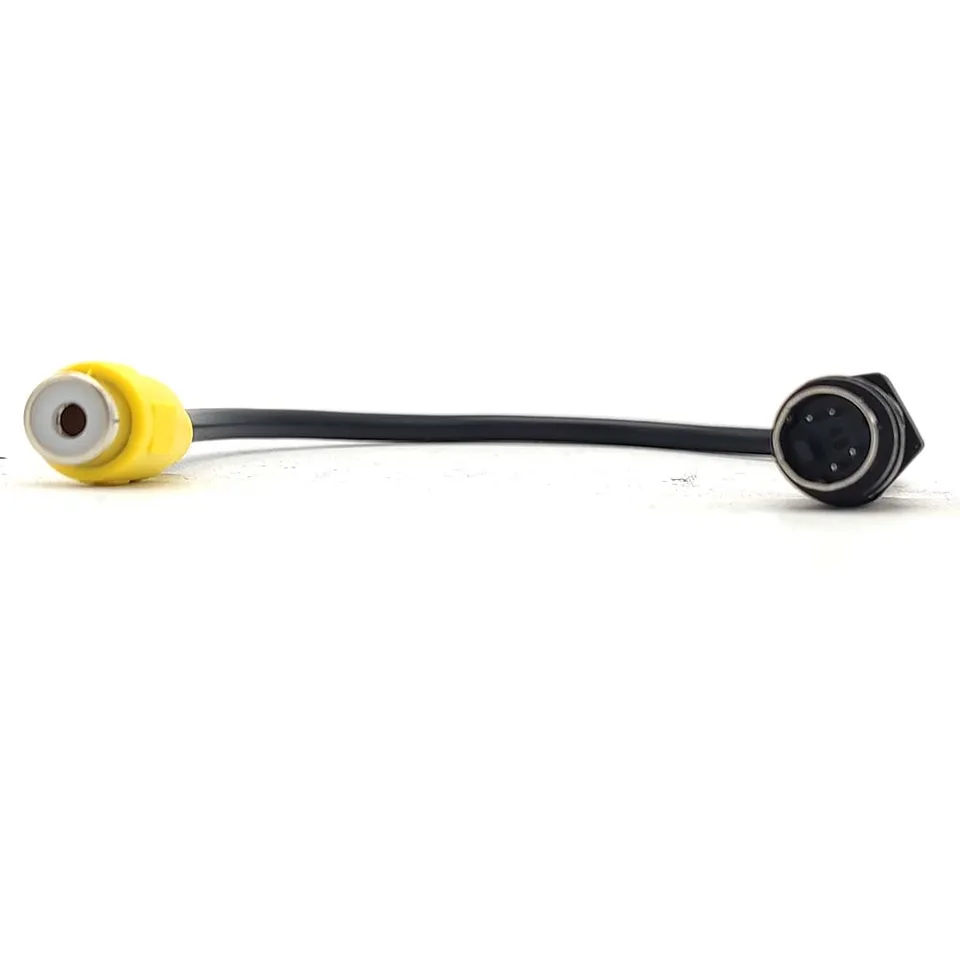 Cavo Adattatore Da 4 Pin S-Video A 3 RCA AV TV - Maschio-Maschio - Lunghezza 1,5 Metri (Nero)