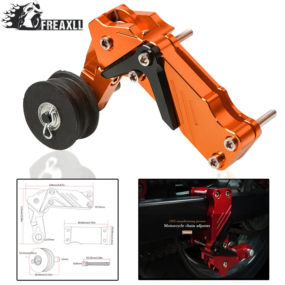 Motorcycle CNC Aluminum chain auto tensioner For honda cbf 600s cbf1000 ...