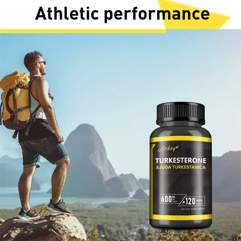 Turkesterone Supplement Improves Male Performance Endurance Motivation Focus & Muscle Mass