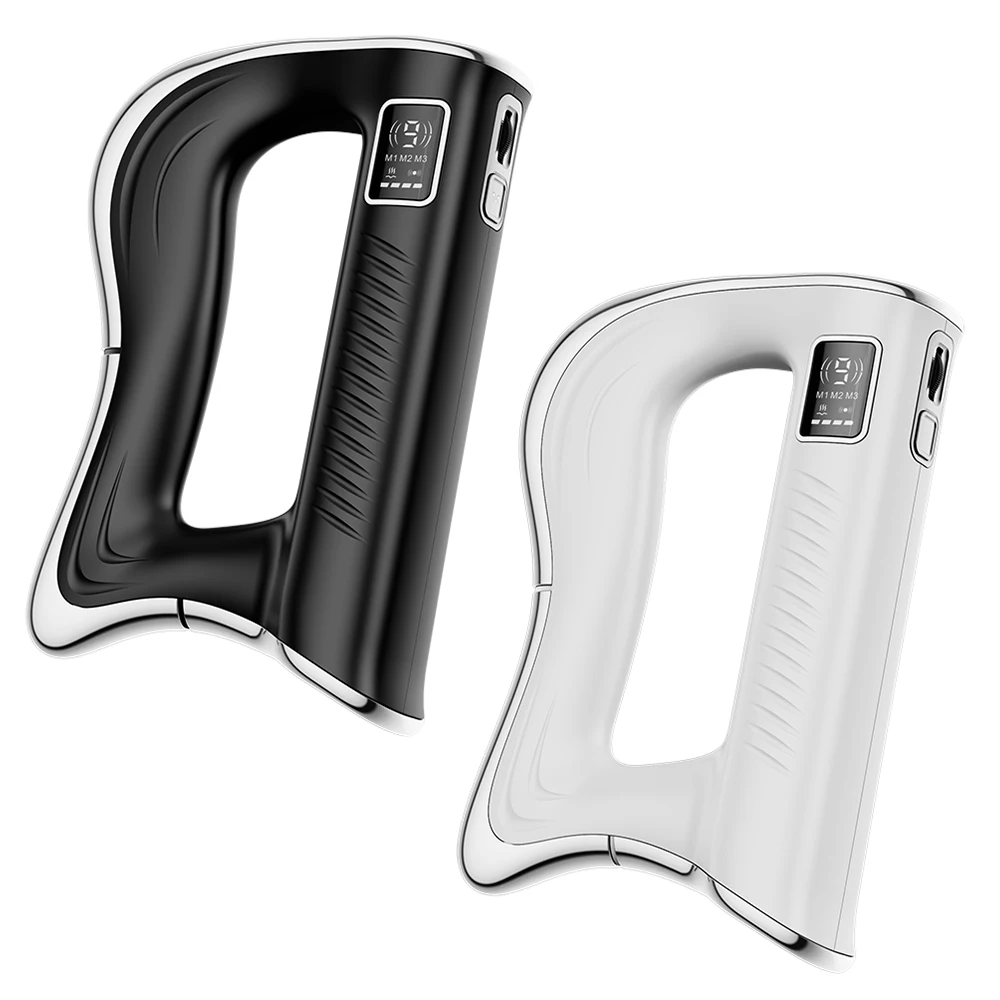 Electric Fascia Massager Body Massage Muscle Scraper Fitness Fascia Knife Vibration Muscle Relaxation Body Lifting Massage Blade