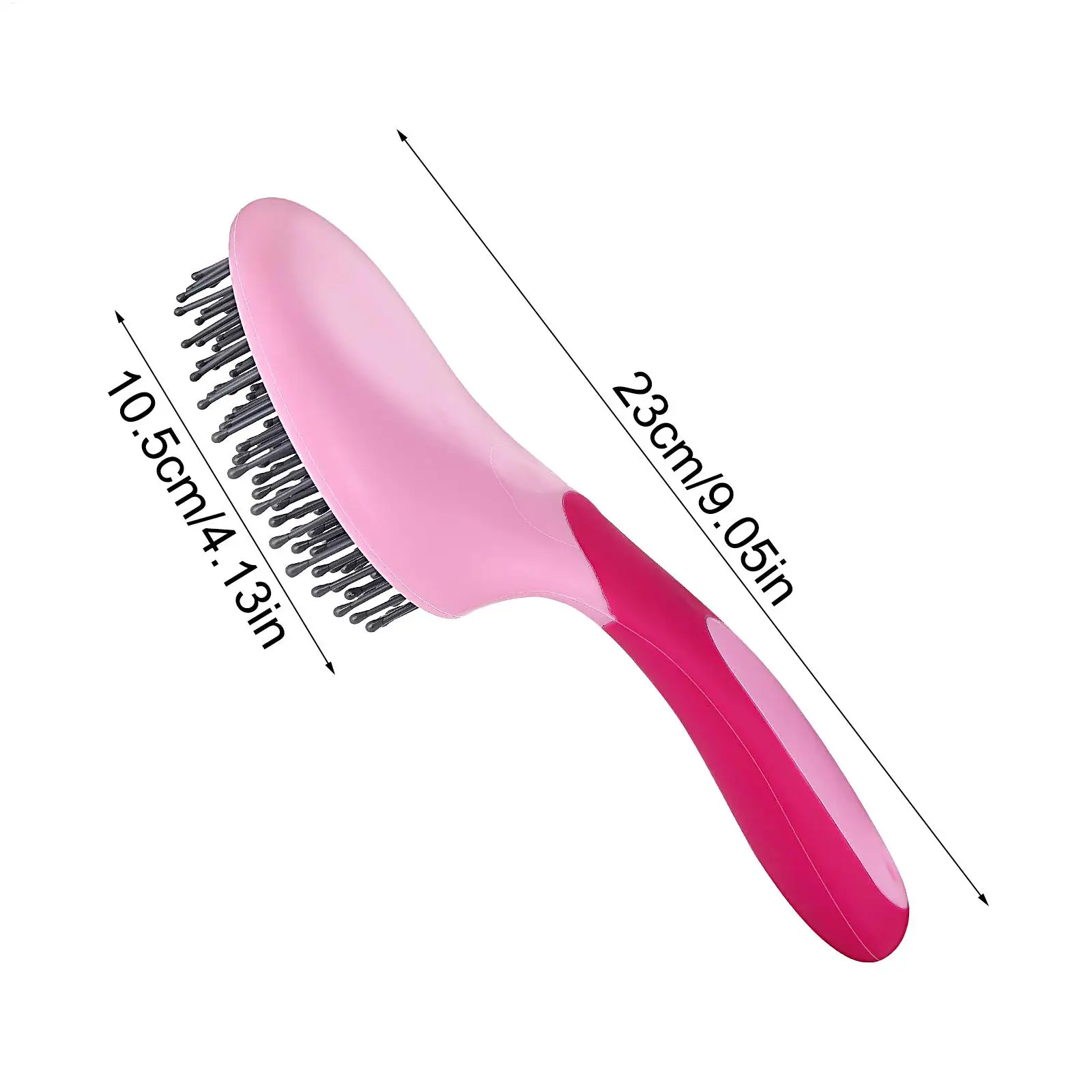 Horse Mane and Tail Brush Professional Humanized Handle Horsetail Comb Horse Grooming Brushes Mane Tail Brush Pet Massage Brush