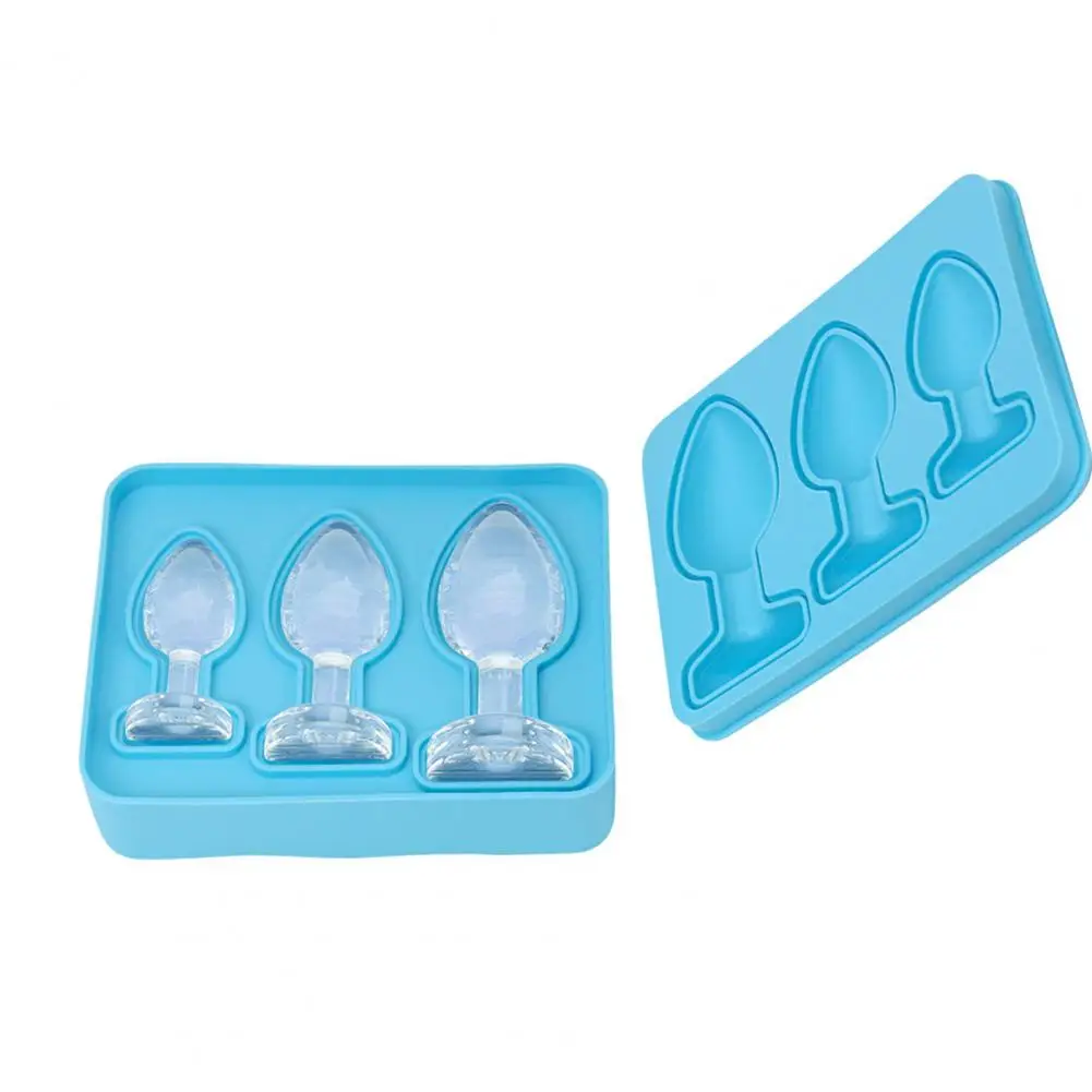 Silicone Ice Mold Humorous Butt Plugging Ice Cube Tray for Whiskey Cocktails Candy Diy for Party ice cube mold