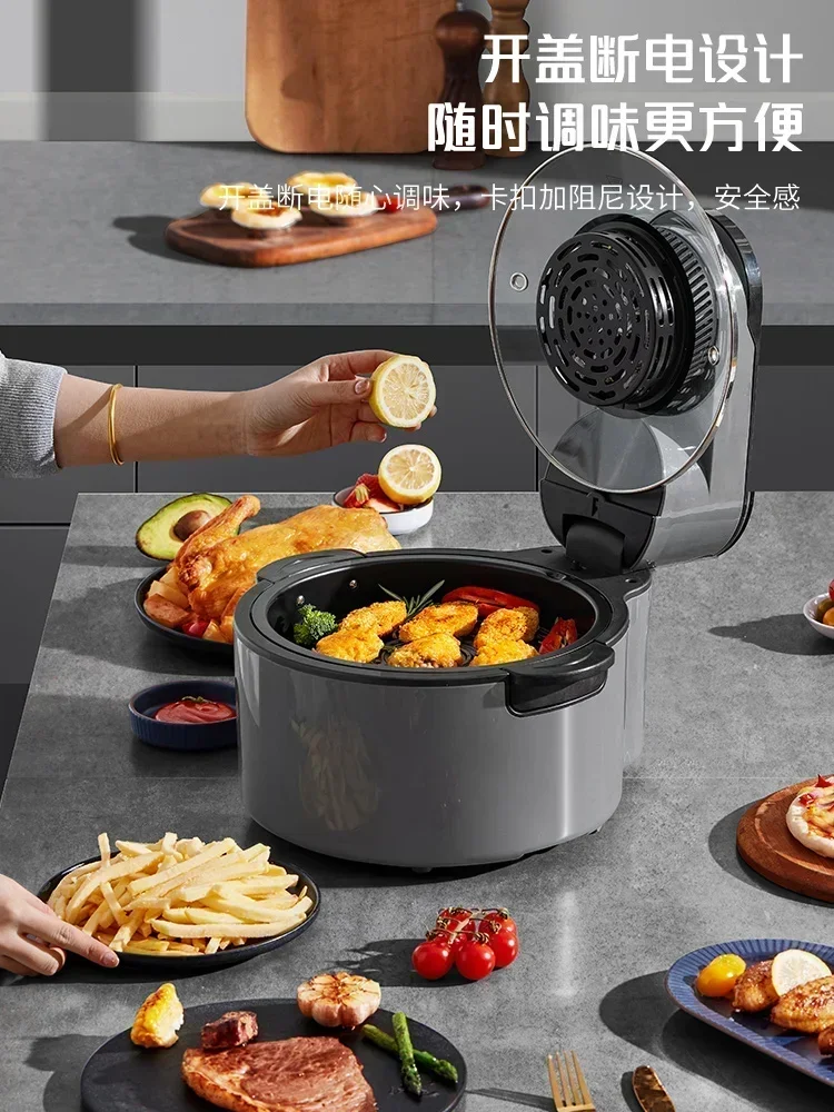 Home-use air fryer. No-flip. Visible. Multifunctional Smart. New oven integrated Electric fryer. Also known as freidoras de aire 6