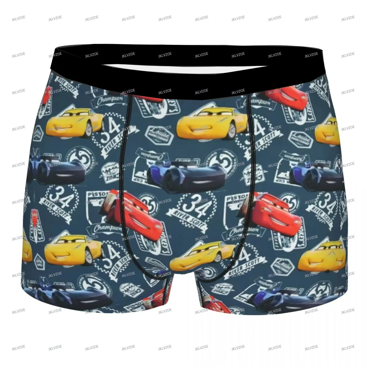 Four Seasons New Shorts 3D Print Lightning McQueen 95 Car Cartoon Underwear Panties Briefs Soft Men's Women's Underpants 5