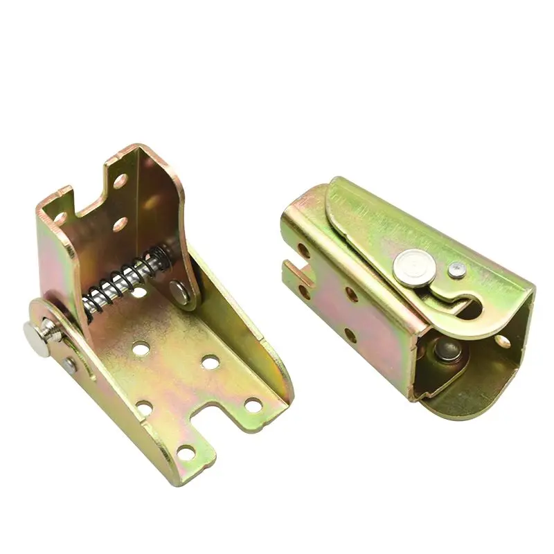 Sofa joint folding hinge 90 degree positioning clamp furniture invisible table accessories Sofa hardware quick folding head
