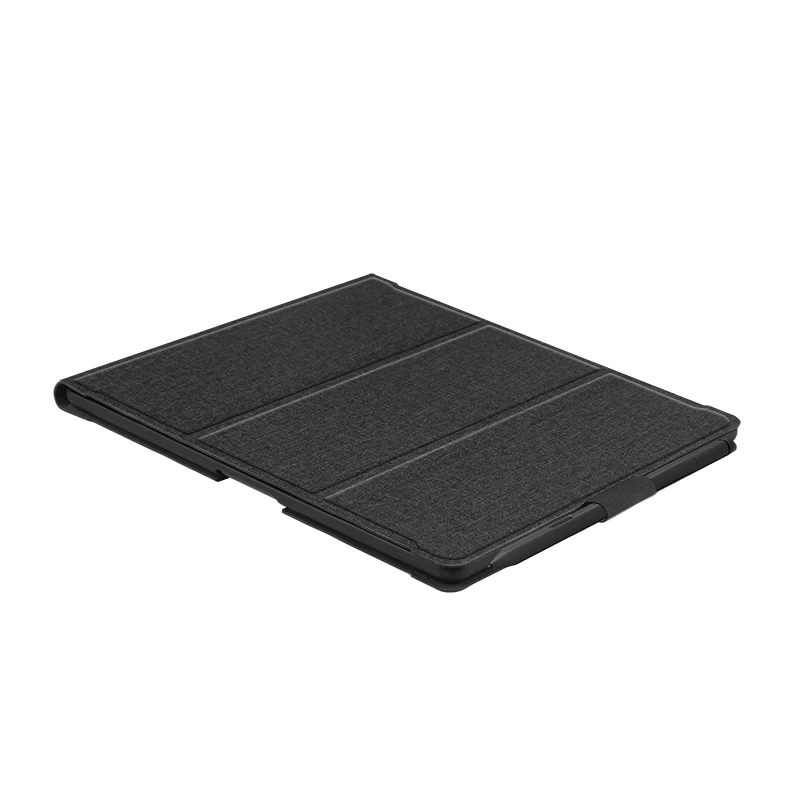 Premium PU Folding Stand Case with Soft Silicone Back and Pencil Holder