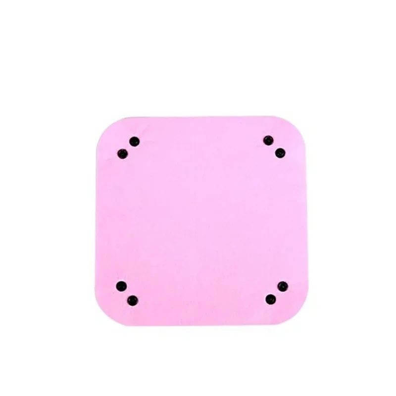 9 Kinds Colors Fabric Felt Folding Square Dice Tray Portable Quadrilateral Dice Box Board Games Storage 25*25cm