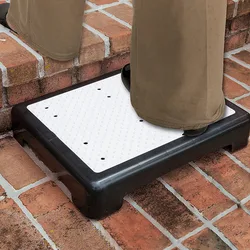 One Step Stool for Children, Adults and Seniors - Anti-Slip Rubber, Portable & Sturdy 200 kg Platform for Indoor, Outdoor Use
