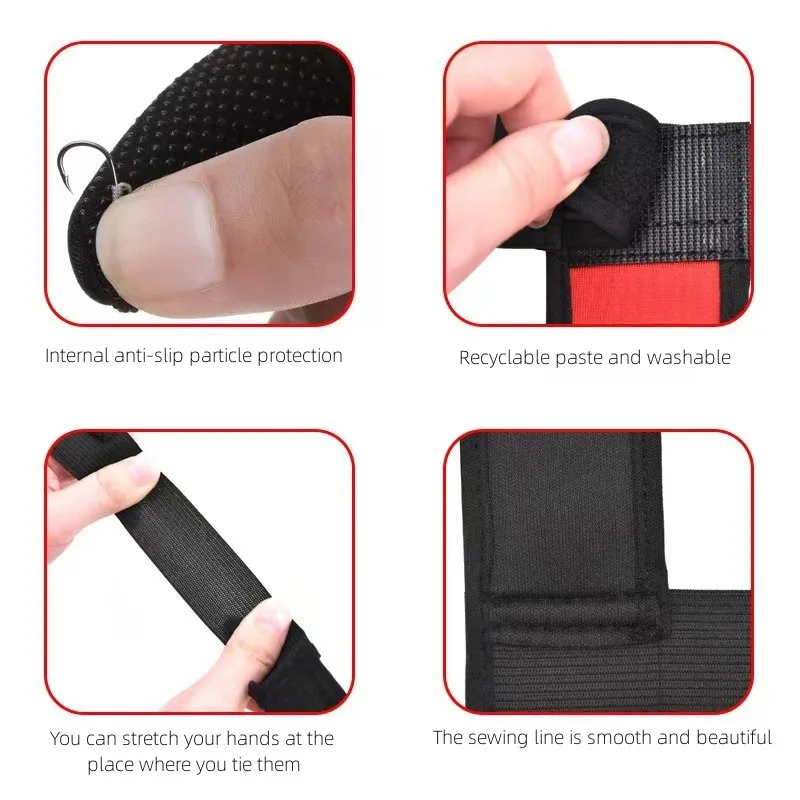 Fishing Gloves 1-Finger Protector Anti Slip Anti Cutting