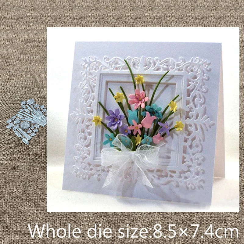 

Металлические высечки XLDesign для рукоделия, высечки для букета, цветов, украшения для скрапбукинга, альбома, бумажных карточек, высечки для тиснения