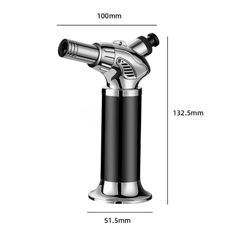 Triple Flame Windproof Welding Torch Igniter for Kitchen and Outdoor Use