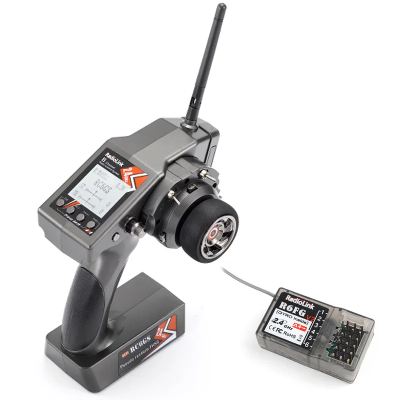

Rc6gs remote control 6-channel 2.4G radiolink Chinese menu rc4gs