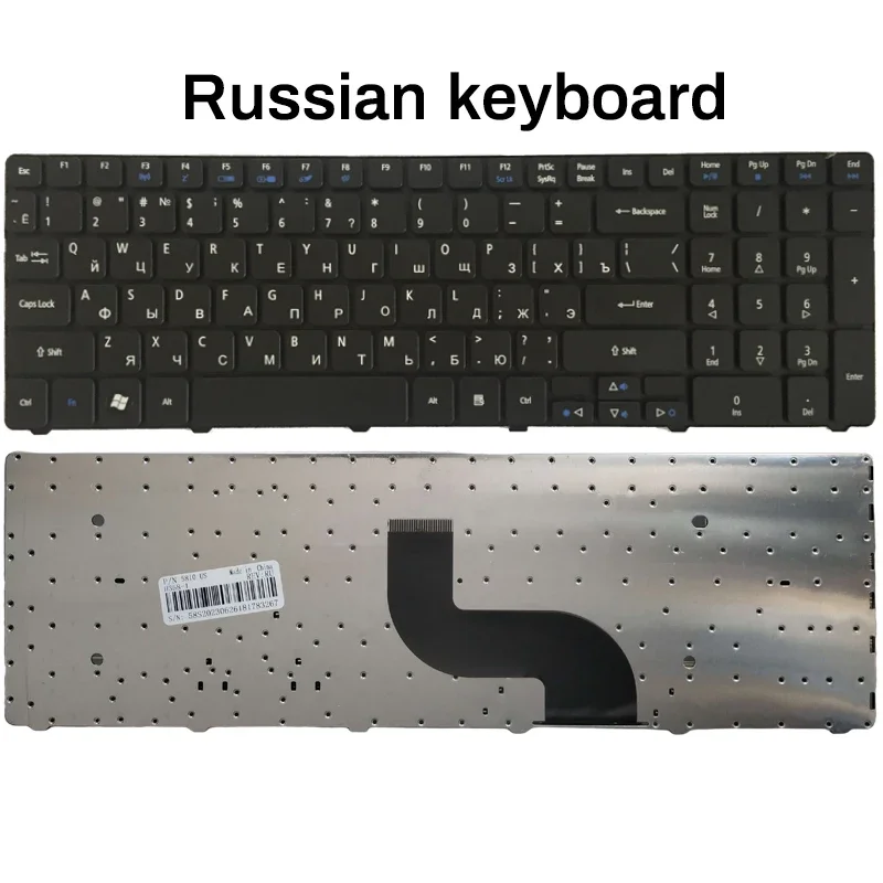 Фото Клавиатура для ноутбука ACER Aspire 7740 7741 7750 7750G 7751 5745G 5745P русская/английская/испанская/французская/бразильская/португальская/итальянская №2