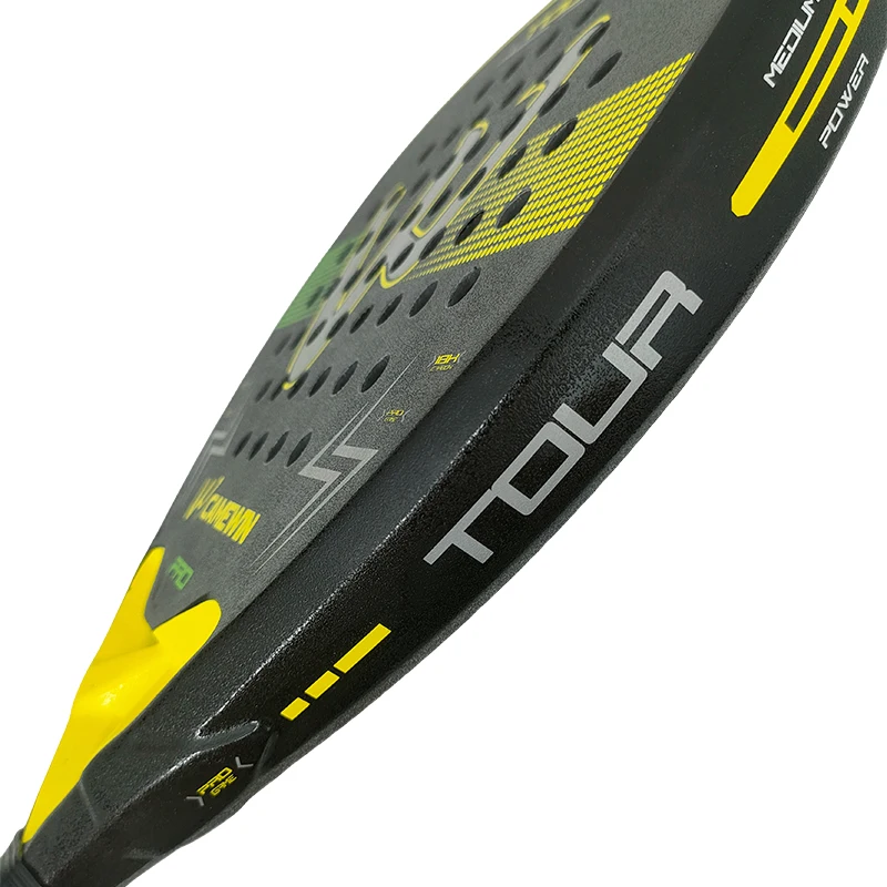 18K carbon fiber Padel racket Paddle racket EVA elastic memory foam core Lightweight tennis Carbon fiber padel padel racket