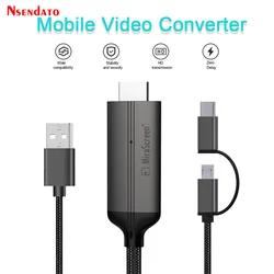 Wireless HD Streaming Display Dongle with USB Type-C for Easy Screen Mirroring to HDTV (Original box)
