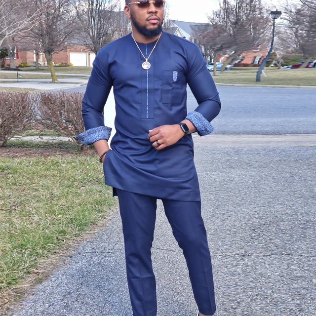 Mustapha Embroidered Long Sleeve Outfit